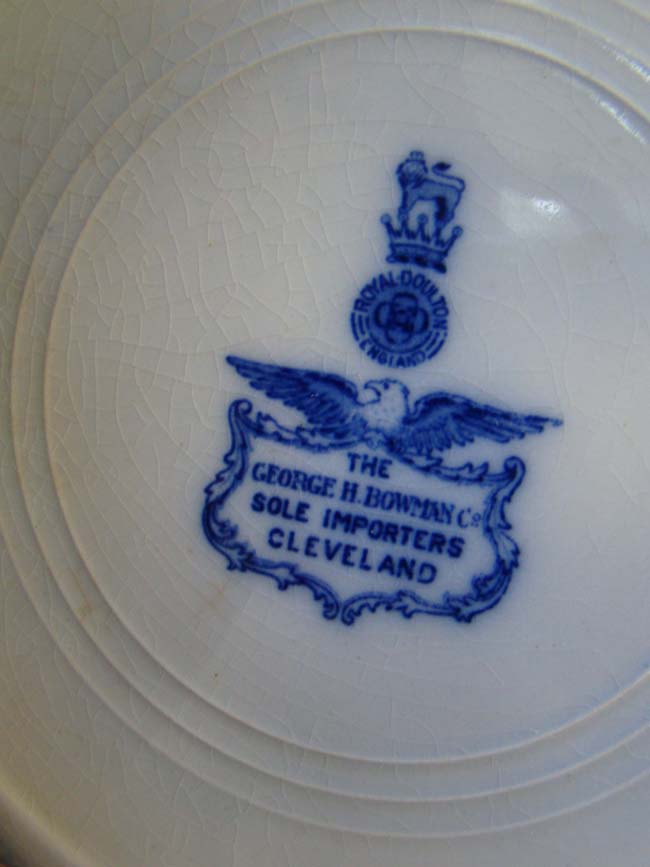 A George Washington commemorative plate made by Royal Doulton circa 1900 — image 2